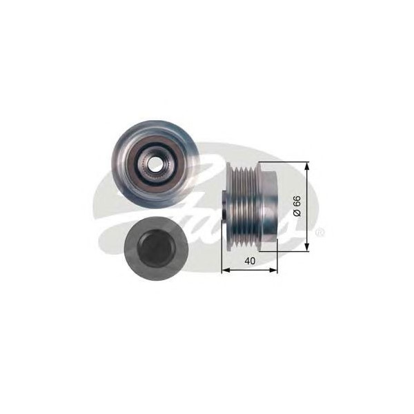 OVER RUNNING ALTERNATOR PULLEY image