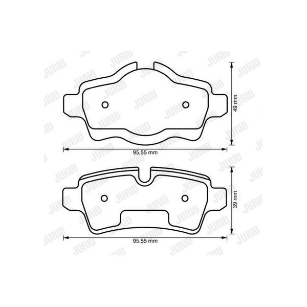 JURID BRAKE PAD image