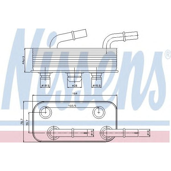 Oil cooler image
