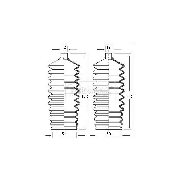 STEERING GAITER KIT image