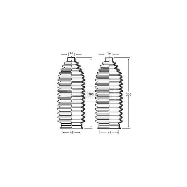 STEERING GAITER KIT image