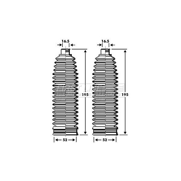 STEERING GAITER KIT image