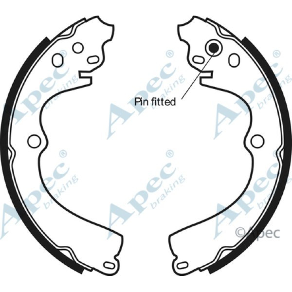 Brake Shoe Set image