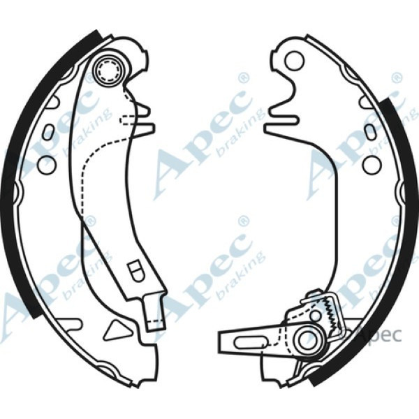 Apec Brake Shoe image