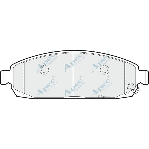 Apec Brake Pad image