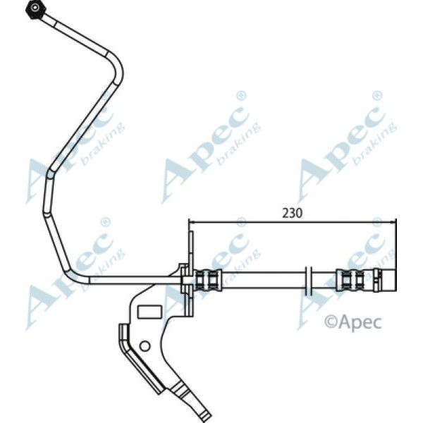 Apec Brake Hose image