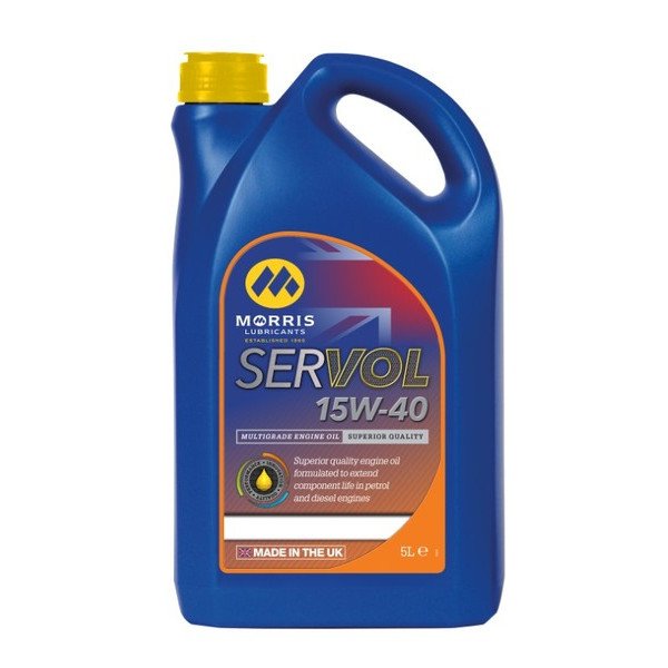 5Ltr Servol Performance Plus 15W/40 Motor Oil image