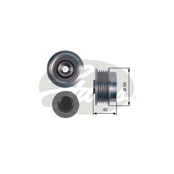 OVER RUNNING ALTERNATOR PULLEY image