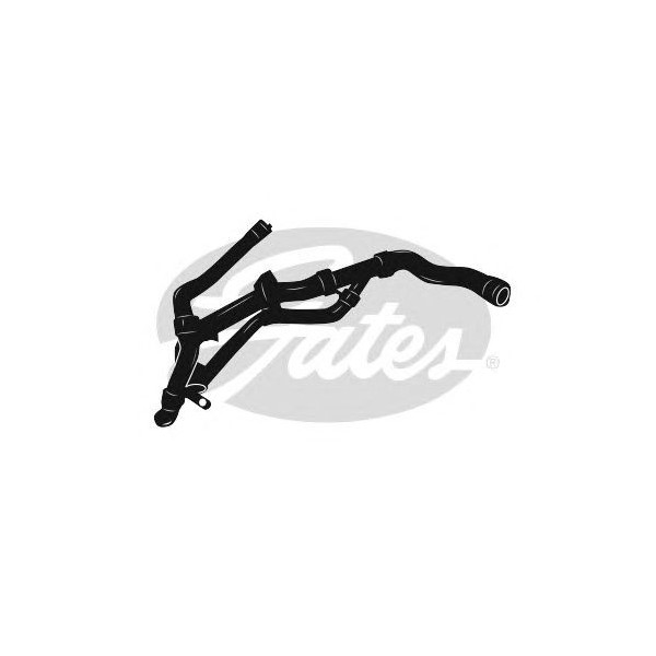 CURVED RADIATOR HOSE image
