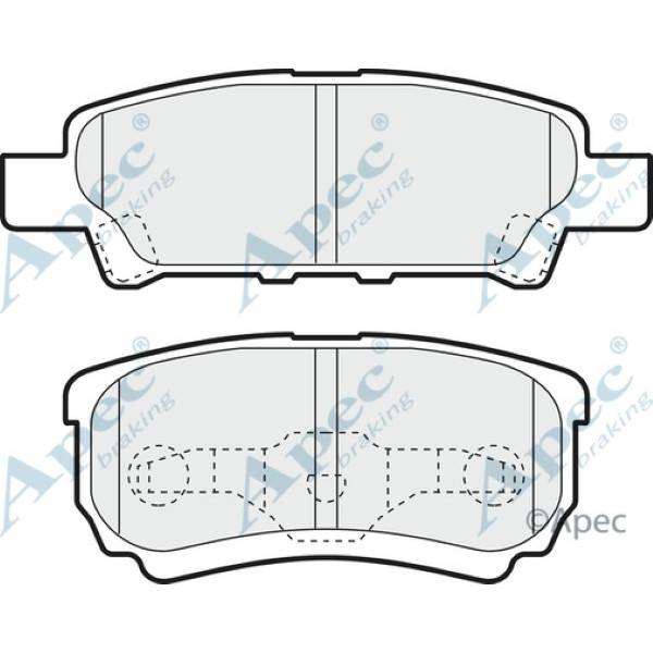 Apec Brake Pad image