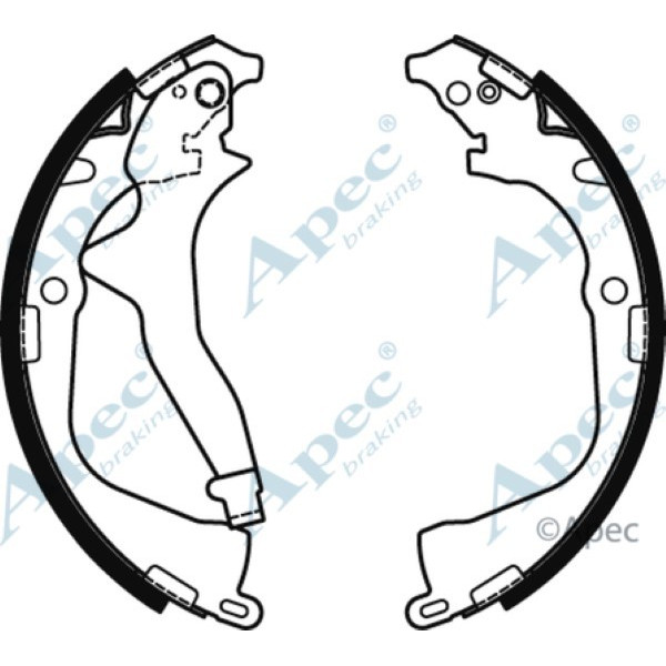 Apec Brake Shoe image