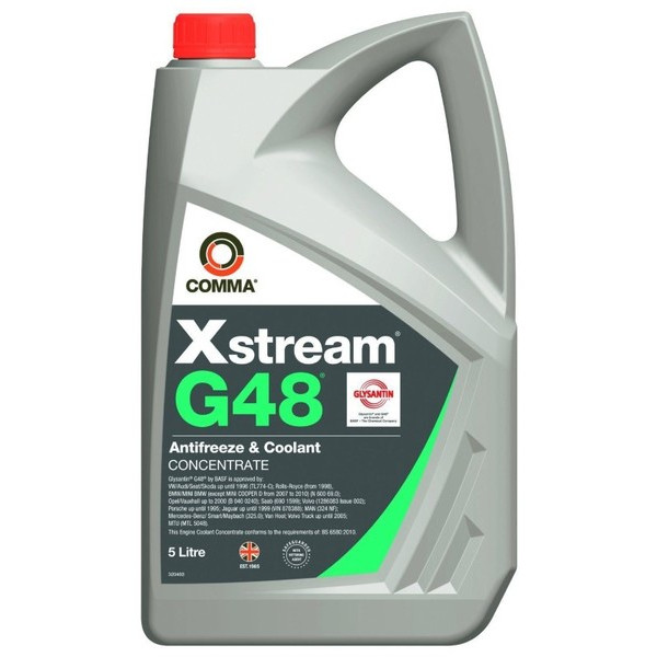 Xstream G48 Antifreeze & Coolant Concentrate 5Lt image