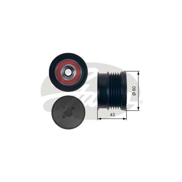 OVER RUNNING ALTERNATOR PULLEY image