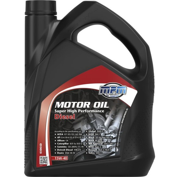 5Ltr D 15W-40 super high performance diesel image