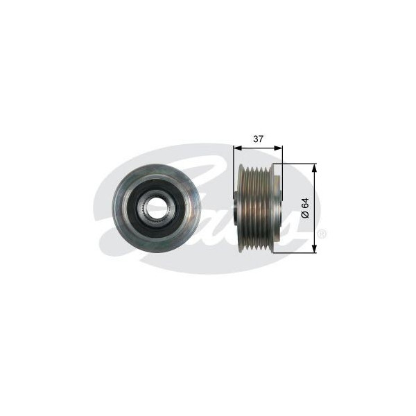 OVER RUNNING ALTERNATOR PULLEY image