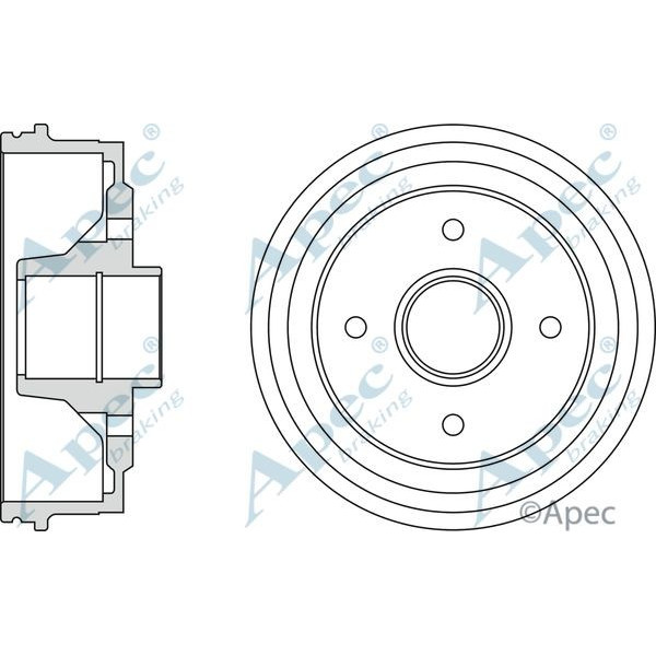 Apec Brake Drum image