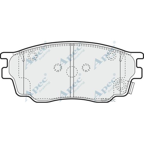 Apec Brake Pad image