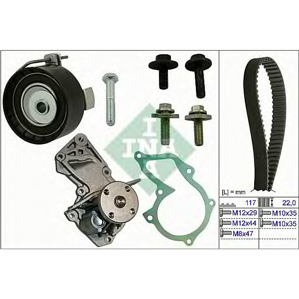 Timing Belt Kit with Water pump image