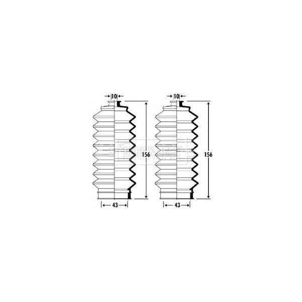 STEERING GAITER KIT image
