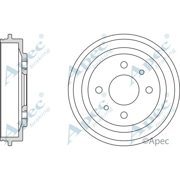 Apec Brake Drum image
