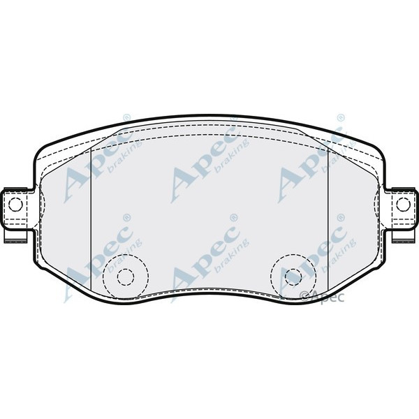 Apec Brake Pad image