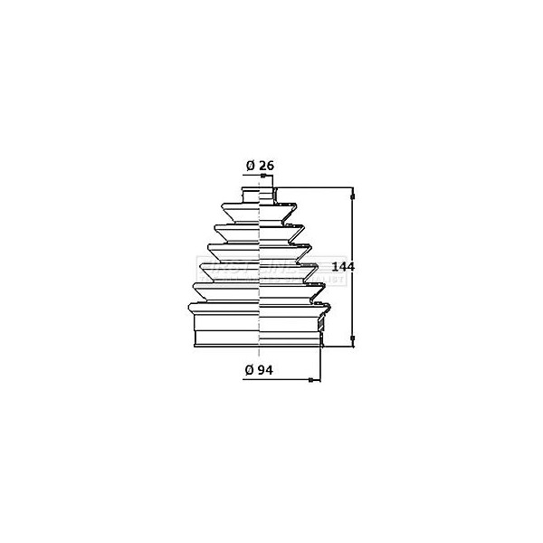 CV JOINT BOOT KIT image