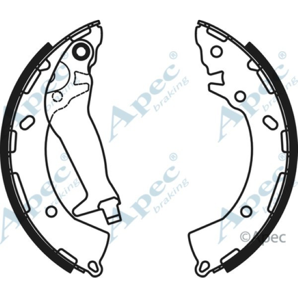 Brake Shoe Set image
