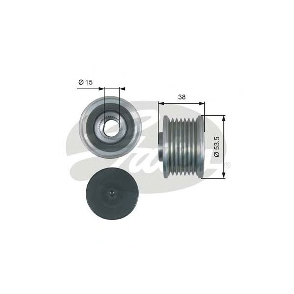 Over-Running Alternator Pulley image