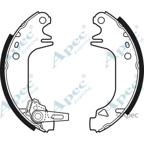 Brake Shoe Set image