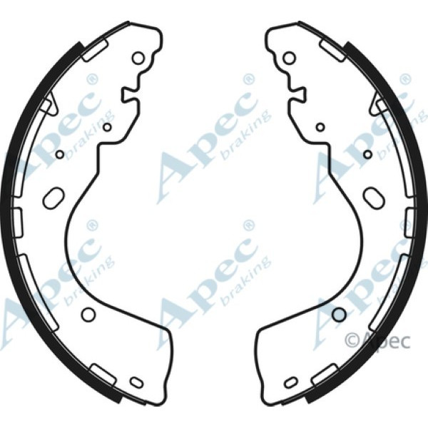 Apec Brake Shoe image