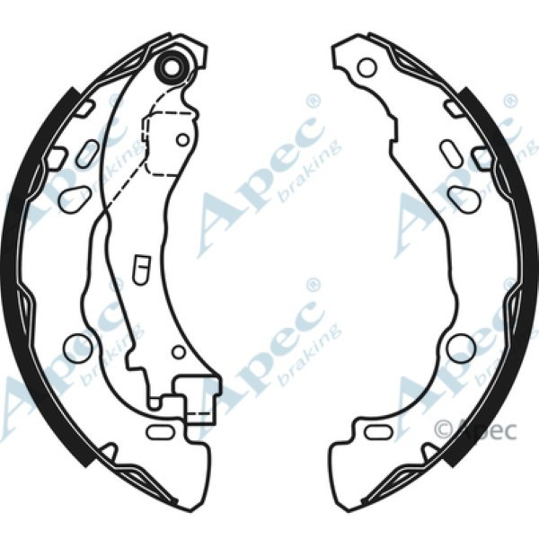 Brake Shoe Set image