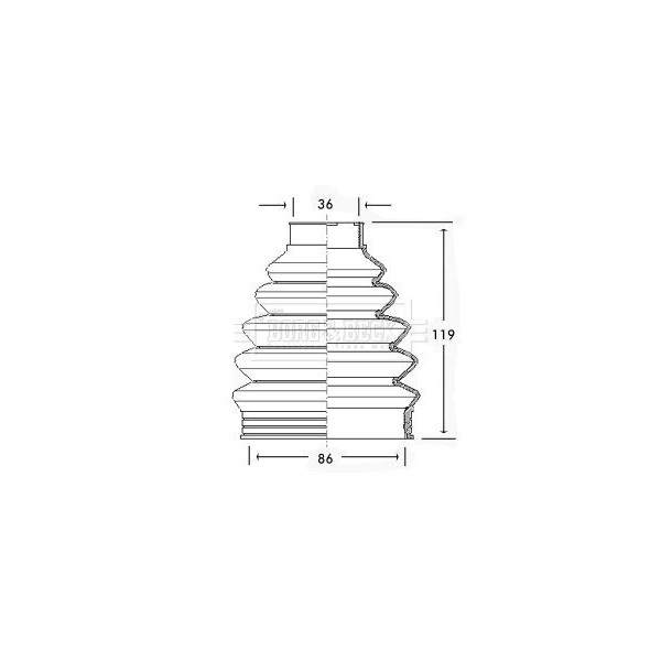 CV JOINT BOOT KIT image