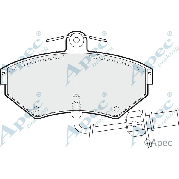 Apec Brake Pad image