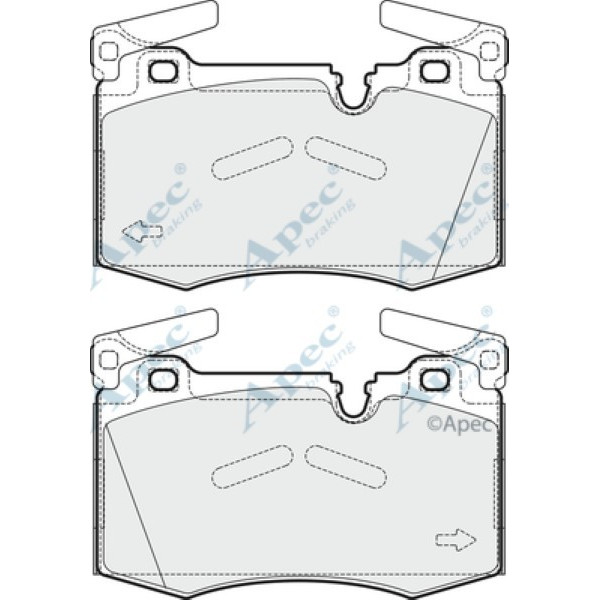 Apec Brake Pad image