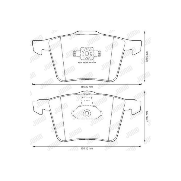 JURID BRAKE PAD image