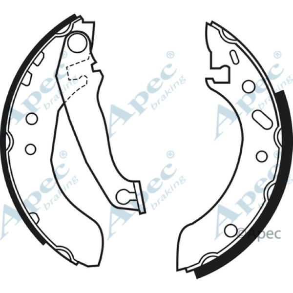 Apec Brake Shoe image