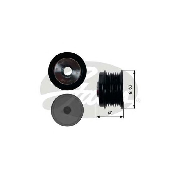 OVER RUNNING ALTERNATOR PULLEY image