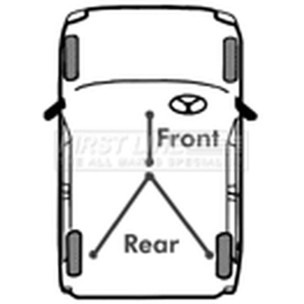 BRAKE CABLE - FRONT image