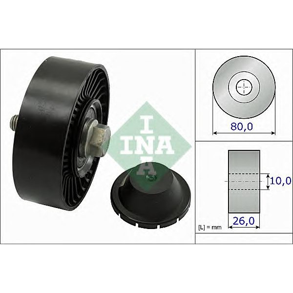 V Belt Deflection Pulley image