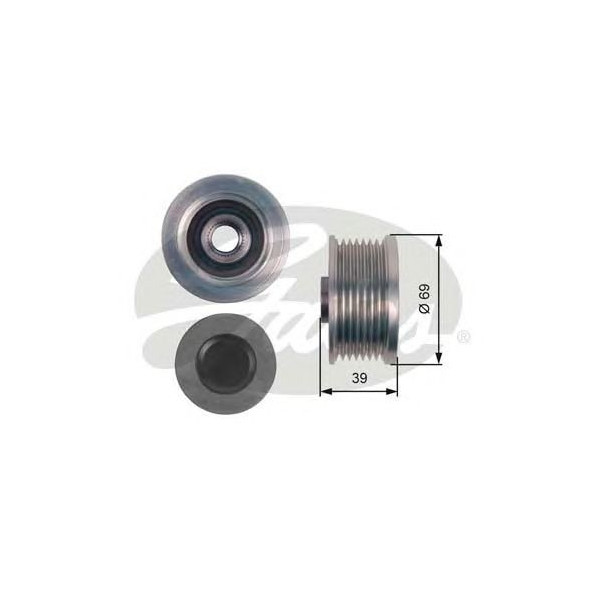 OVER RUNNING ALTERNATOR PULLEY image