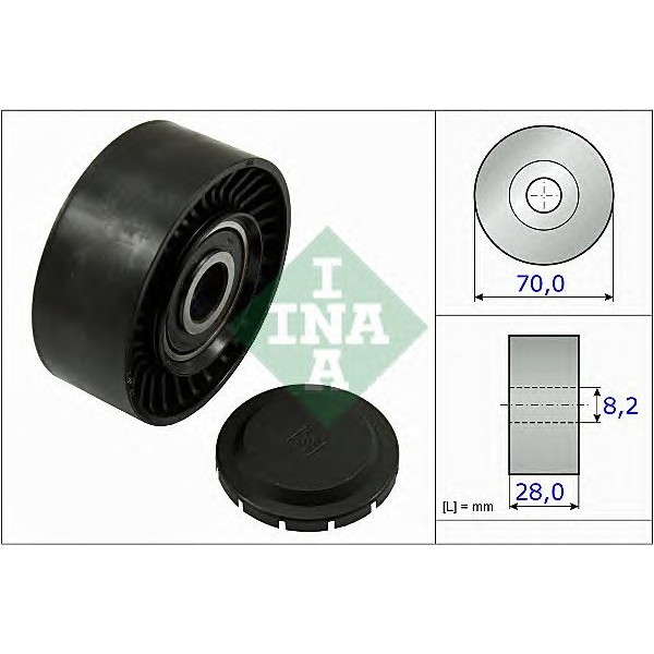 V Belt Deflection Pulley image