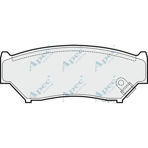 Apec Brake Pad image