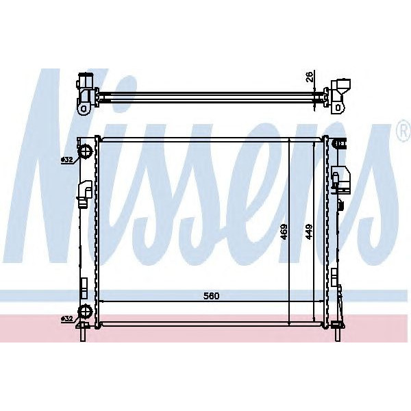 RADIATOR  OPEL VIVARO 2.0 01- image