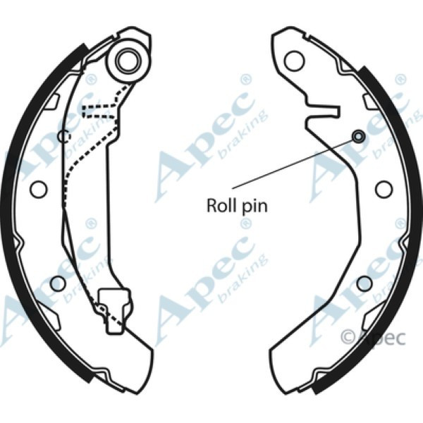 Brake Shoe Set image