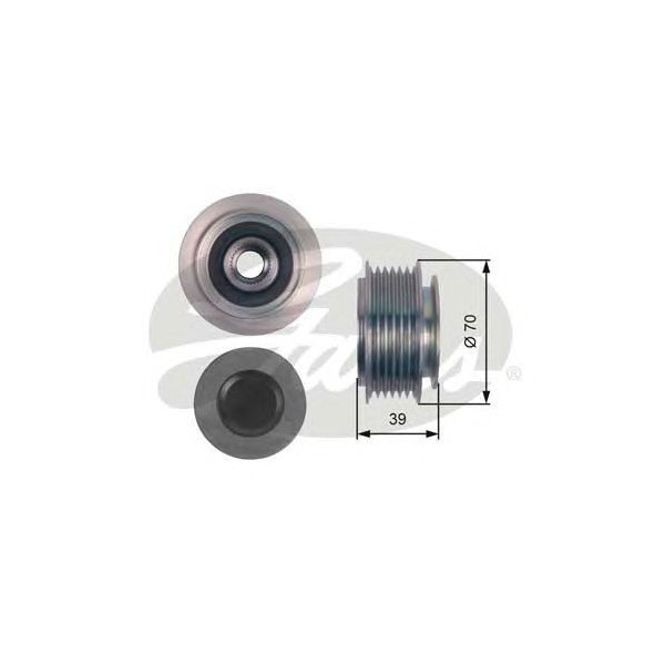 OVER RUNNING ALTERNATOR PULLEY image