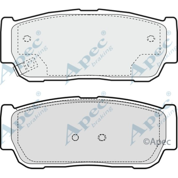 Apec Brake Pad image