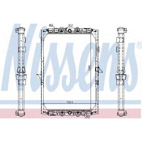 RADIATOR  DAF 95XF 96- image