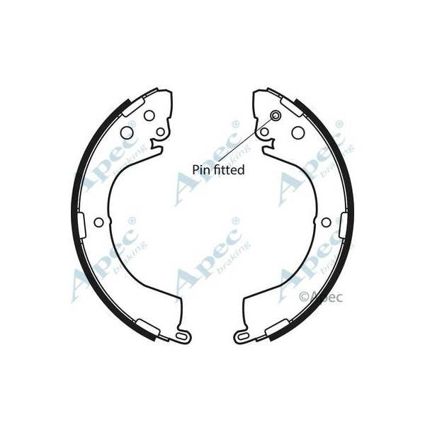 Brake Shoe Set image