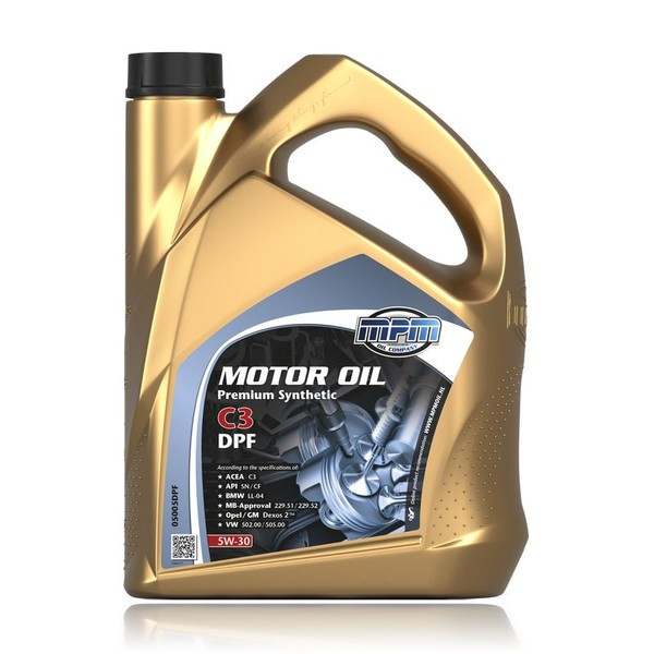 5Ltr DPF 5W-30 premium synthetic c3 dpf image