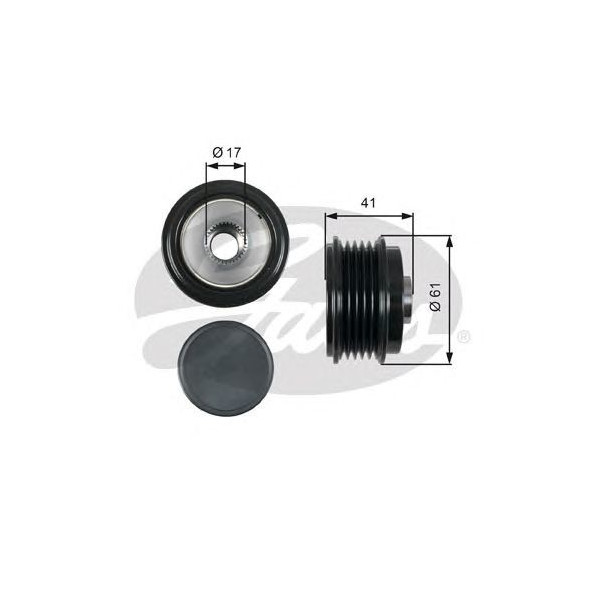Over-Running Alternator Pulley image